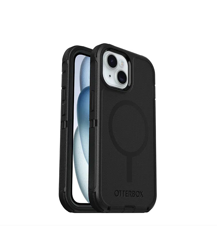 OtterBox Defender Pro Series Case with MagSafe - iPhone 16e/15/14/13 Black