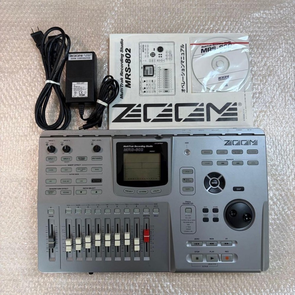 Zoom MRS-802 Digital Multi-Track Recording Studio