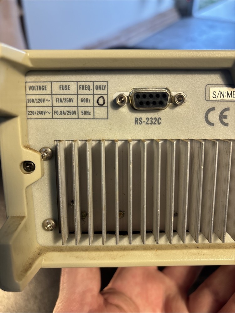 Metex MXG-9802 Function Generator With Frequency Counter. With Power Cord