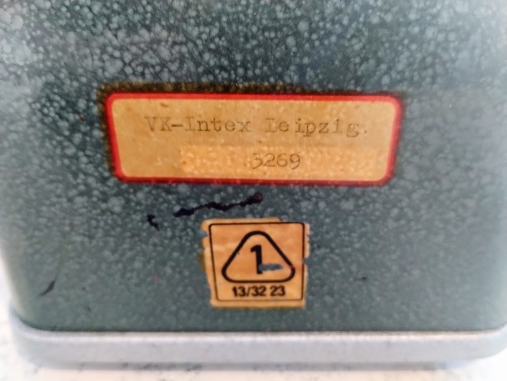 Vintage Mechanical Adding Machine TRIUMPHATOR KA from 1950