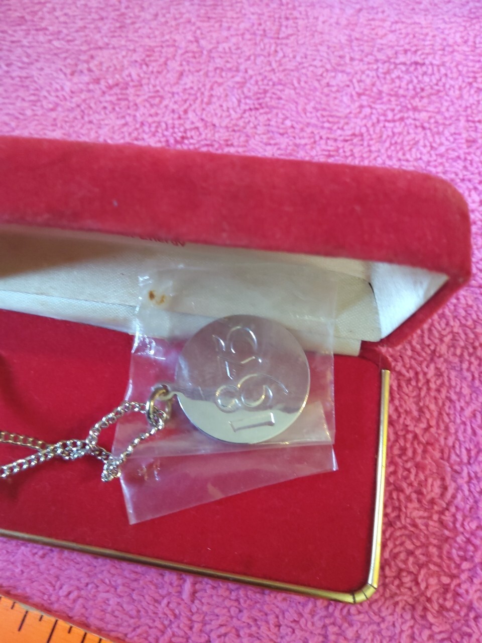 Conoco 100 Year Anniversary Key Chain 1875 to 1975 Key Contributor In Box