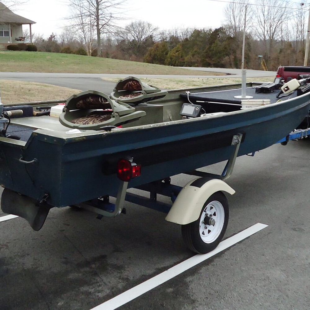 Adjustable 57" Boat Trailer Guide Bunks Carpeted Hot Dip Galvanized