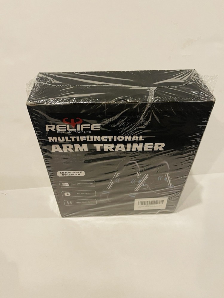 Multifunctional Arm & Chest Strength Trainer, 80-130lbs Adjustable Resistance