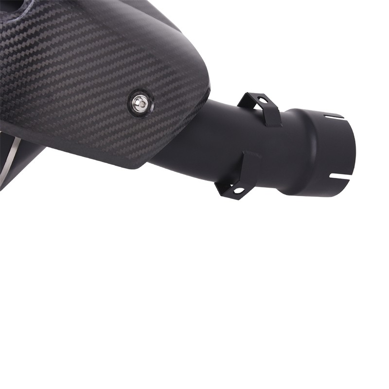 Slip On For BMW R1250GS Adventure 2019-2023 Exhaust Black Muffler Tail Pipe 65mm