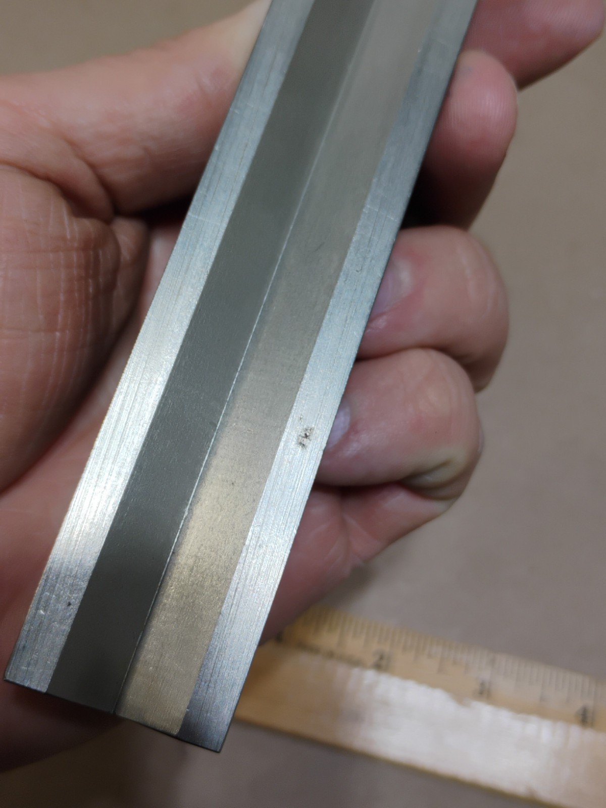 Vintage Stanley USA 6" No. 34 Machinist Level V Bottom - Nice