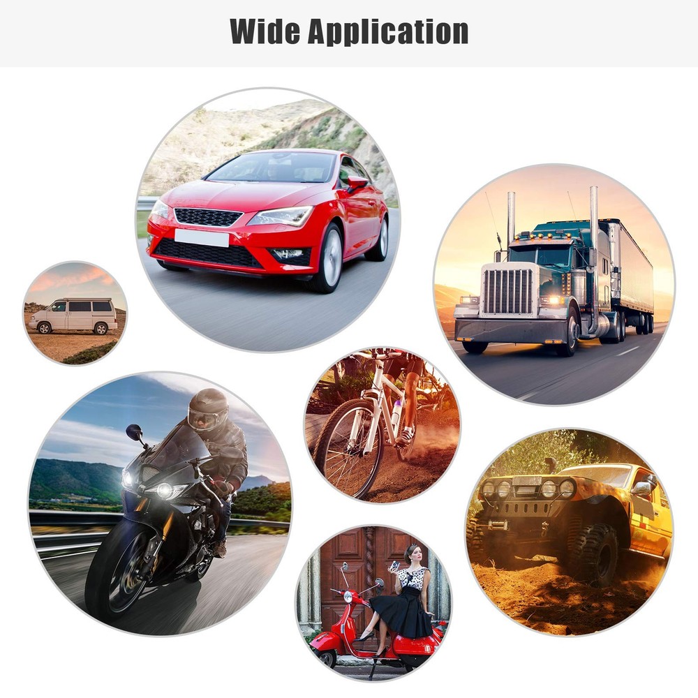 ZHSMS Universal Cigarette Lighter Cover Cap Waterproof Dustproof Black