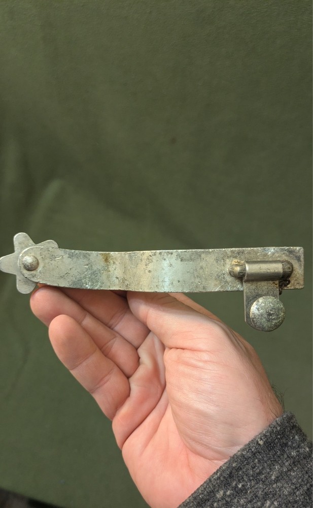 Single LEFT Western Cowboy Spur - RENALDE - aluminum