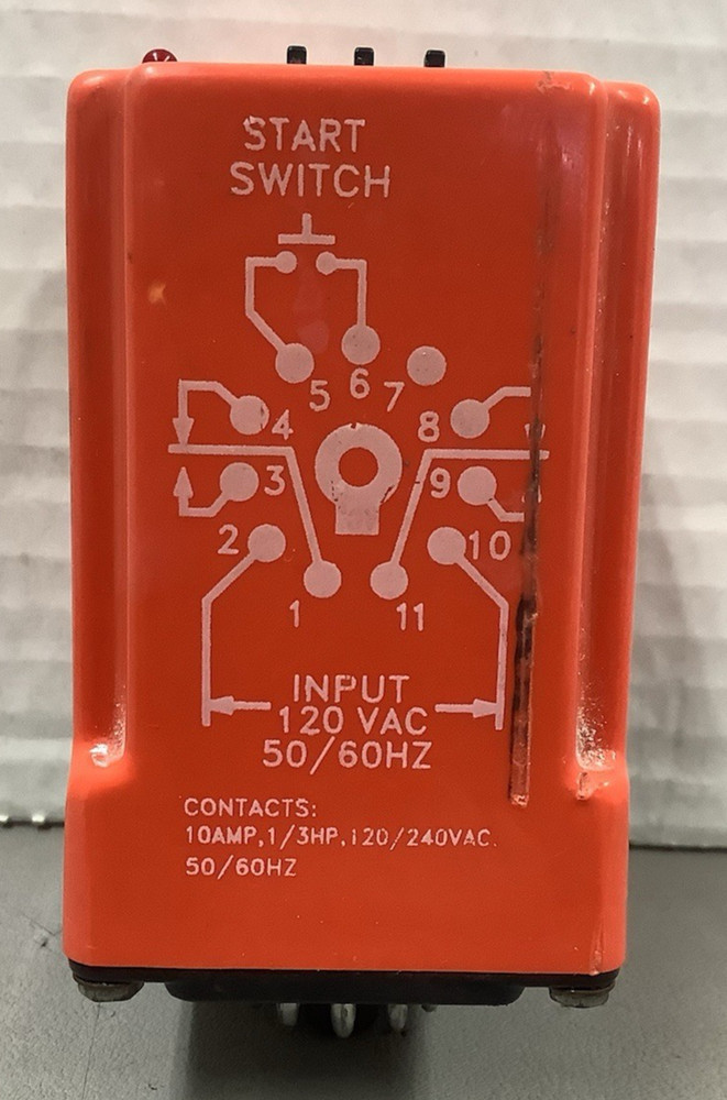National Controls TMM-0999M-461 Multi Function Timer, .05-999 Min, 10A, (B661)