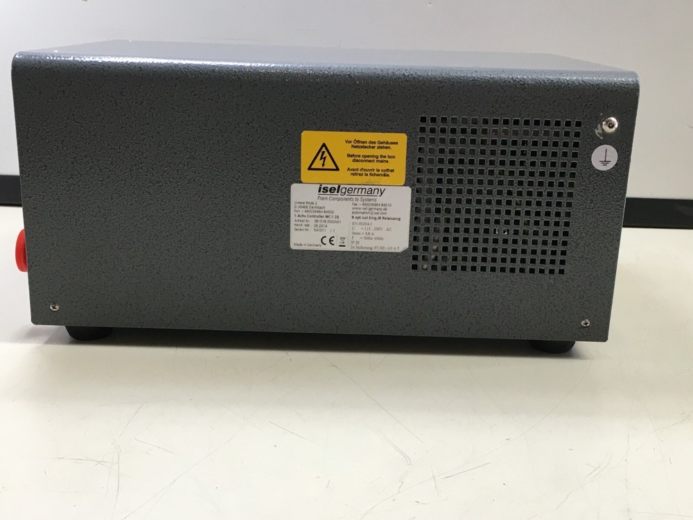 ISEL GERMANY MC1-20 (SINGLE AXIS CONTROLLER FOR ISEL LINEAR UNITS) - USED