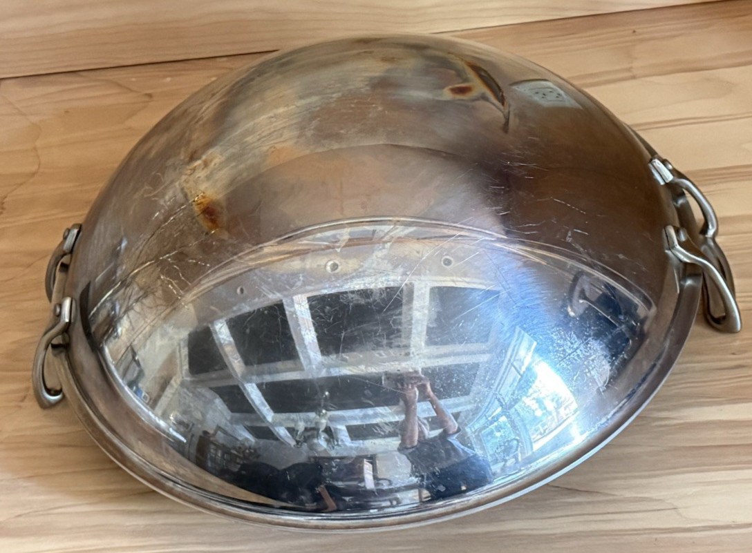 All Clad Stainless Steel Wok 16” Round Bottom No Fire Ring