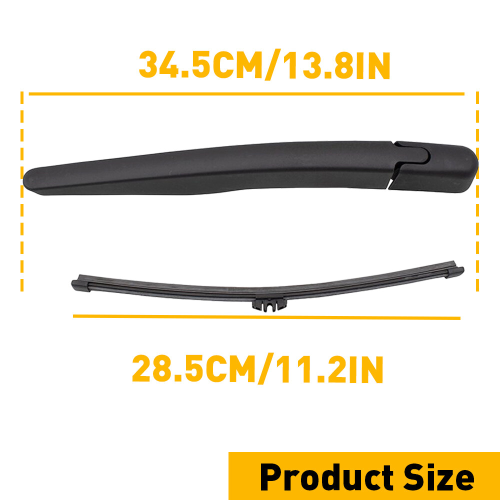 Rear Windshield Wiper Blade & Arm for Ford Explorer 2011-2019 Windscreen Wiper