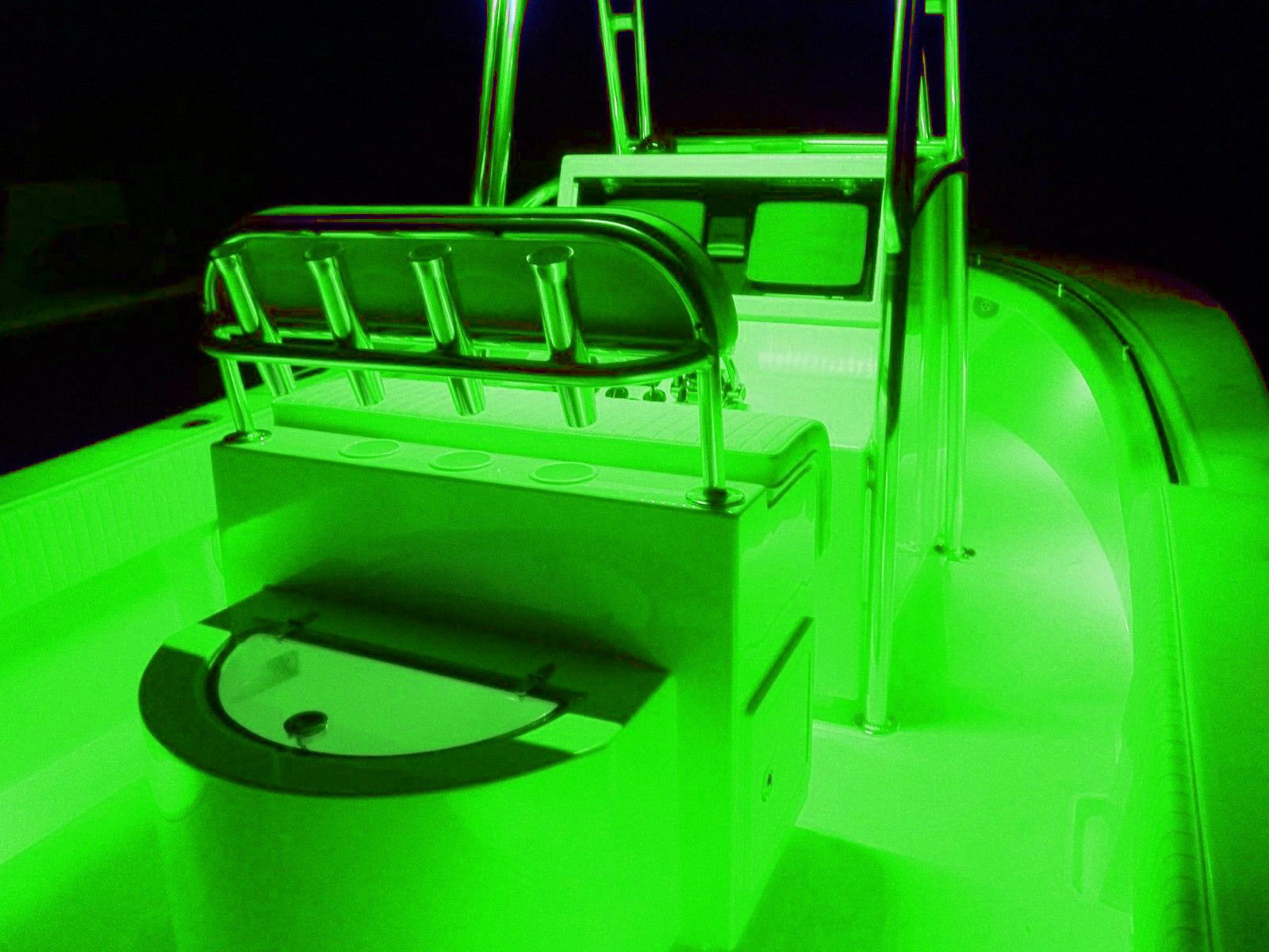 Green LED Boat Light Deck Waterproof Bow Trailer Pontoon Lights Strip Marine 5M