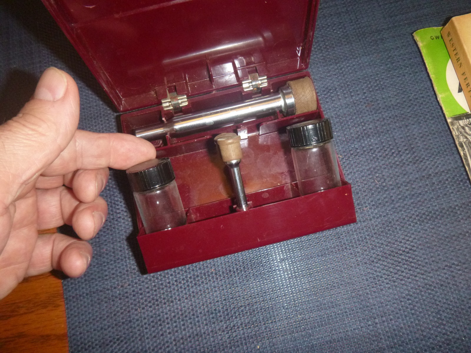 Antique B D Syringe Case