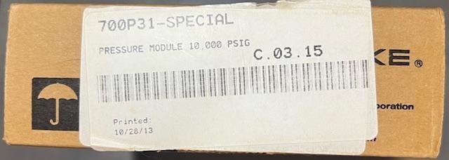 ***** FLUKE 700P31 PRESSURE MODULE RANGE 10000 PSIG 690 BAR *****