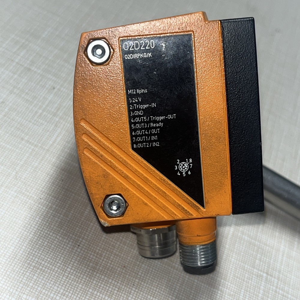 🇺🇸IFM 02D220 MACHINE VISION SENSOR OBJECT RECOGNITION CAMERA🇺🇸