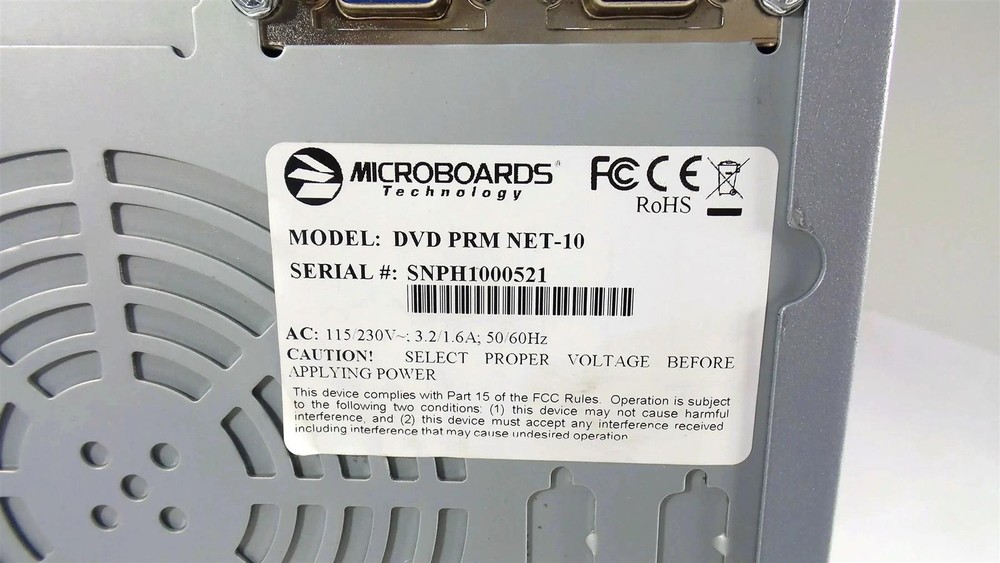 Microboards Technology DVD PRM NET-10 DVD Duplicator 1-10