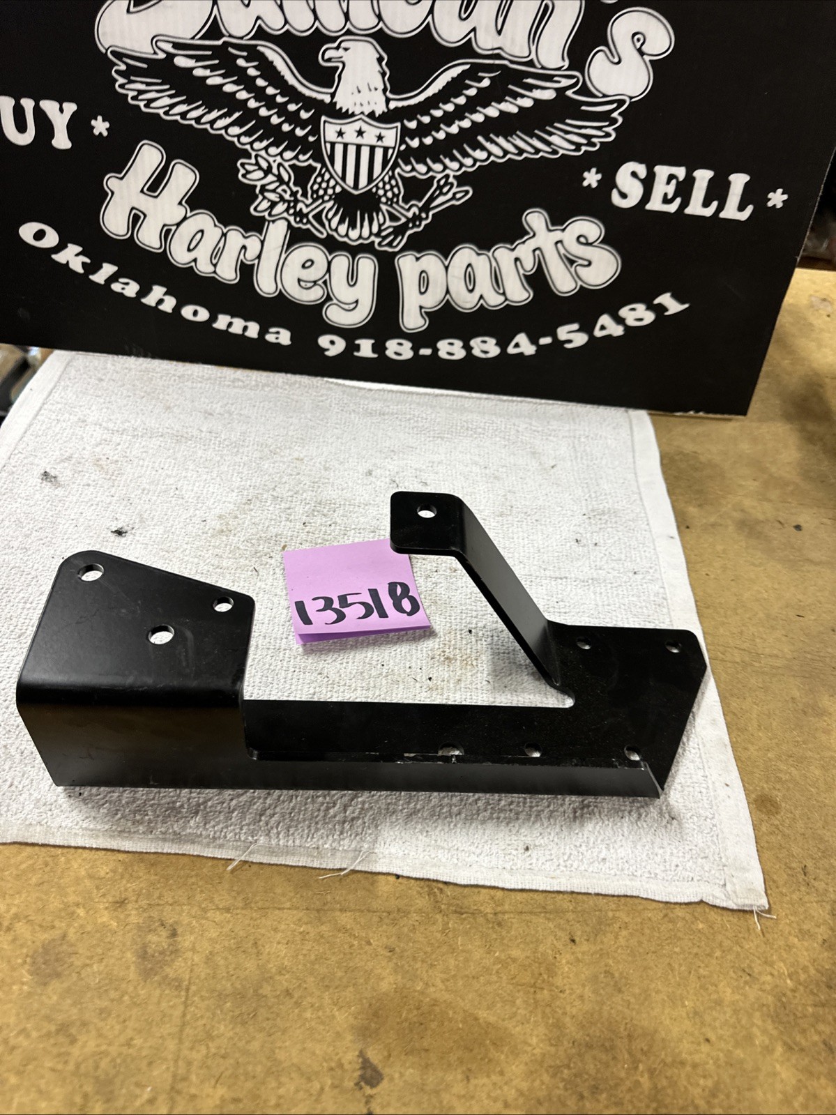 Harley Sportster Vance & And Hines Exhaust Muffler Pipe Bracket Mount Sportster