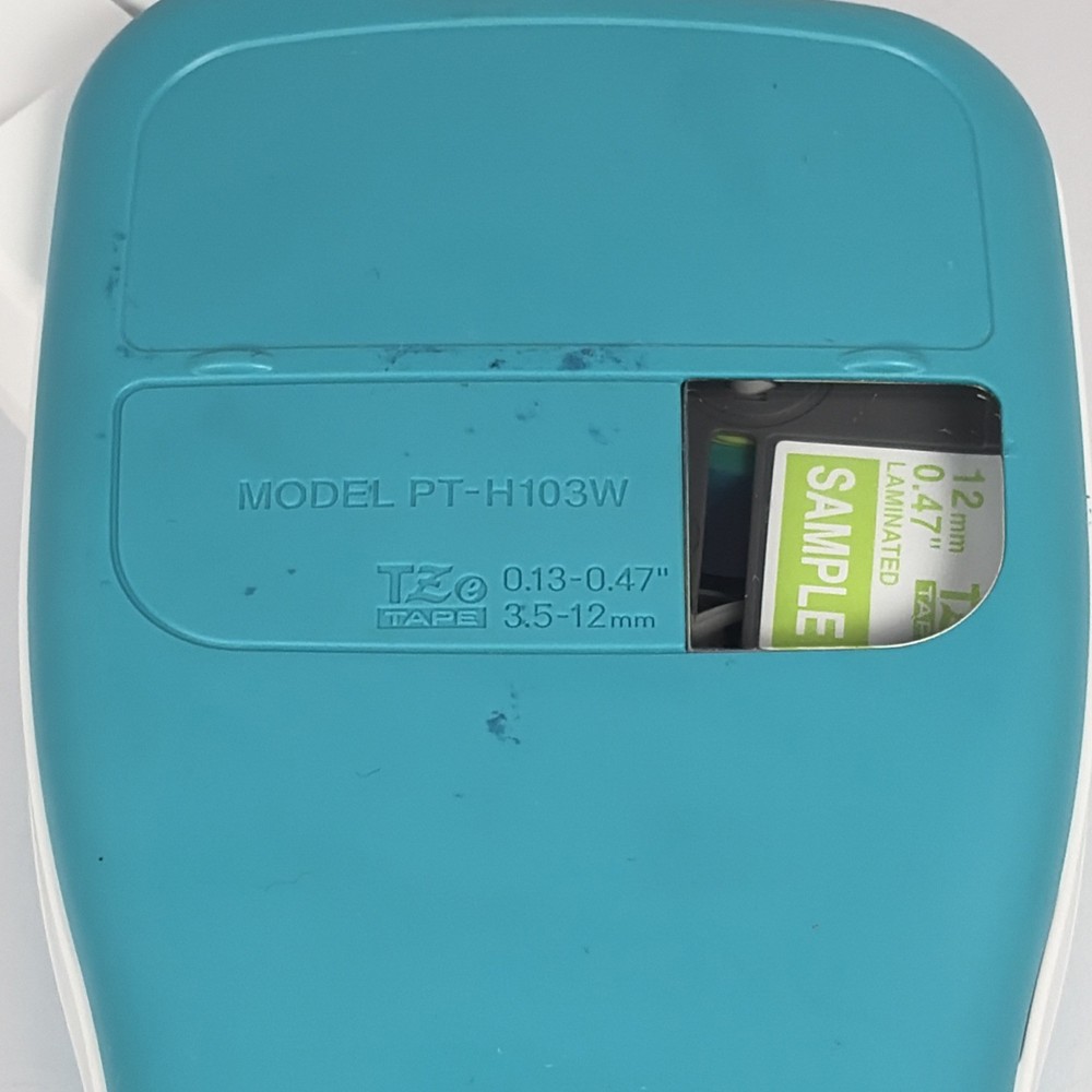 Brother P-Touch PT-H103W Handheld Label Printer Tested Works
