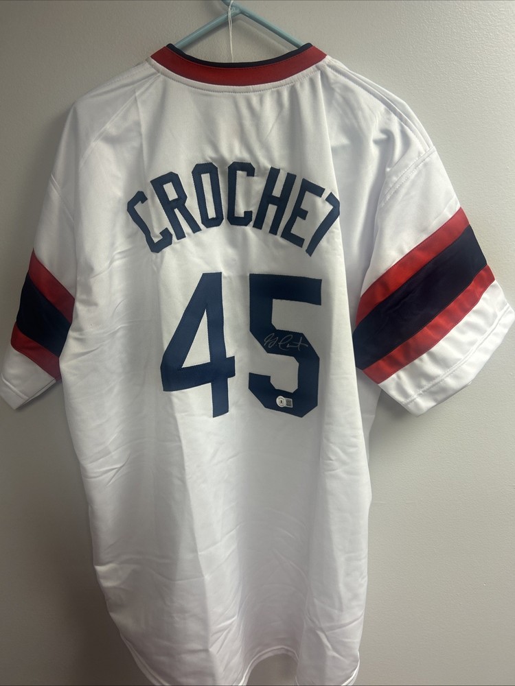 Garrett Crochet Autographed Jersey