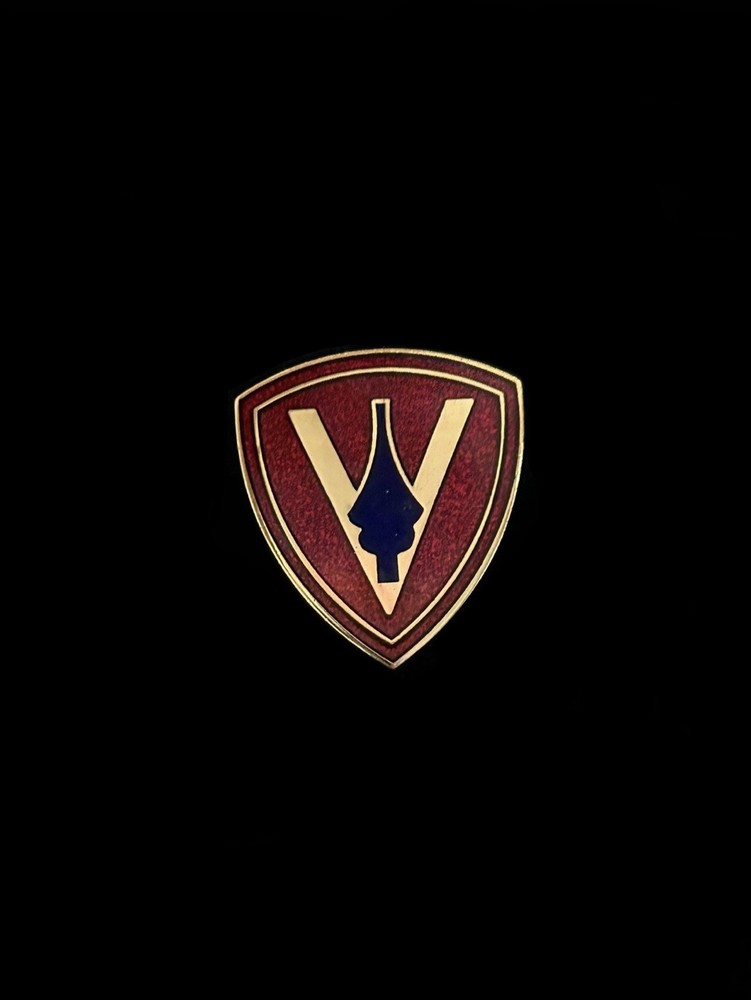 USMC 5TH MARINE DIVISION HAT PIN