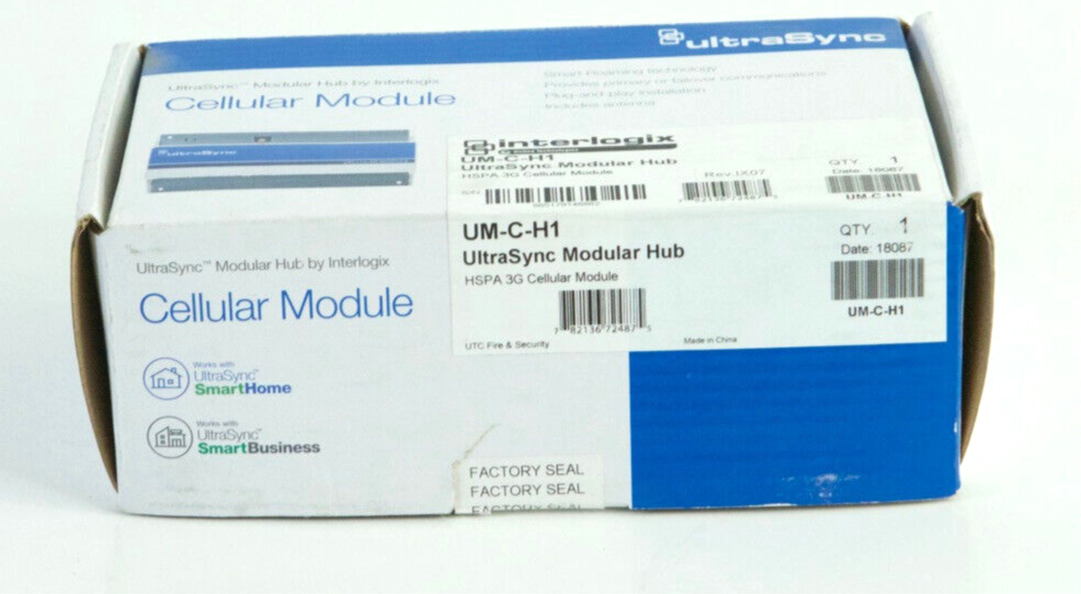 New Interlogix GE Security UM-C-H1 UltraSync Hub Cellular Module m664