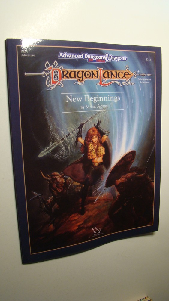 MODULE DLS1 - NEW BEGINNINGS *NEW MINT 9.8 NEW* DUNGEONS DRAGONS DRAGONLANCE
