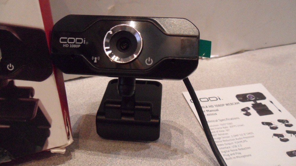 CODI AQUILA HD 1080P # A05024 WEBCAM