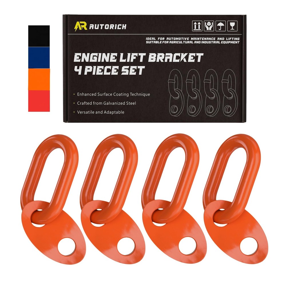 AUTORICH 7100 Lifting Bracket Set for Engine  4 HeavyDuty Engine Lift Bracket...