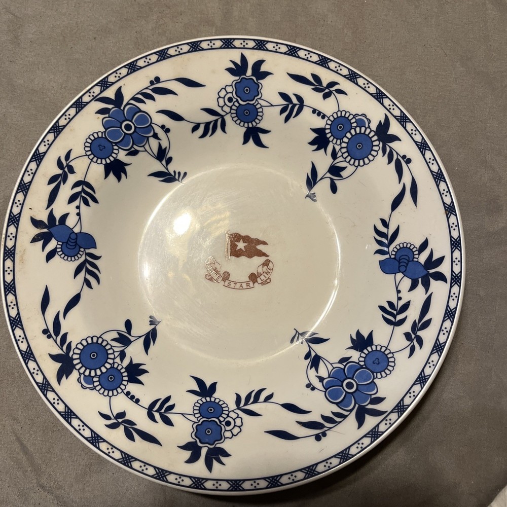 titanic white star line Authentic Replica Bowl