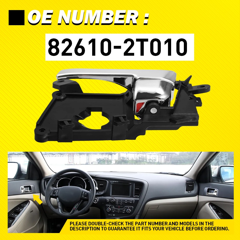 For Kia Optima 2011 2012 2013 Interior Inside Door Handle Front Driver Left EAH