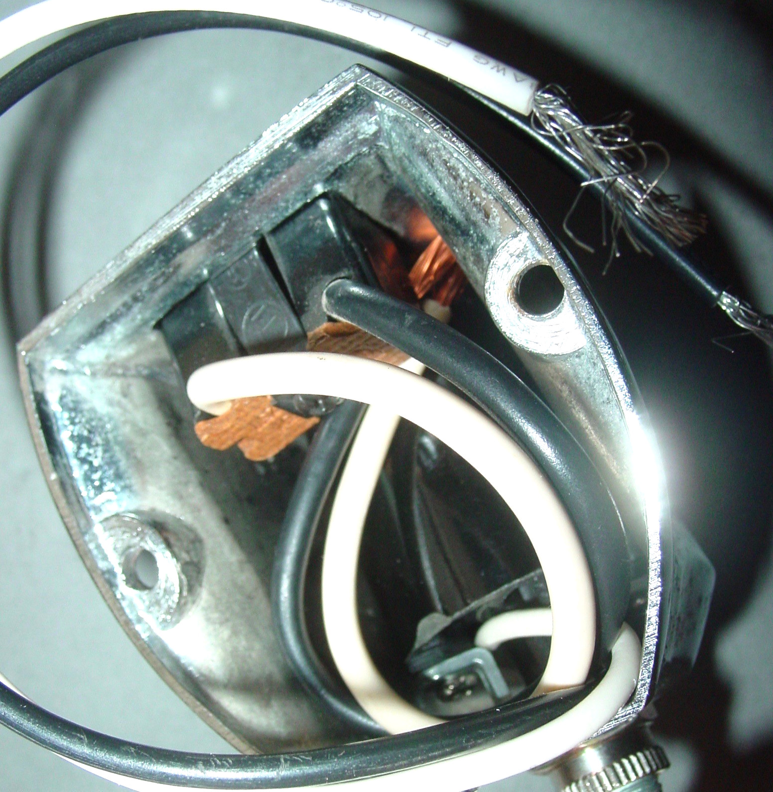 2 Vintage Perko Yacht Bulkhead Galley Art Deco Light Fixture Camper Boat Cabin