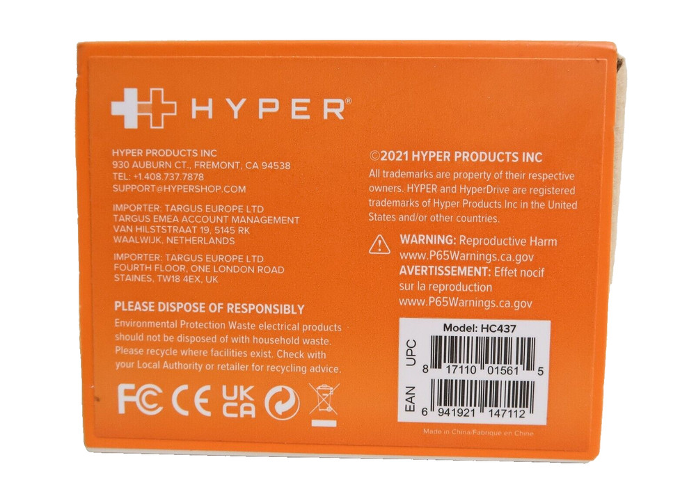 Hyper HyperCam HD Web Camera HC437