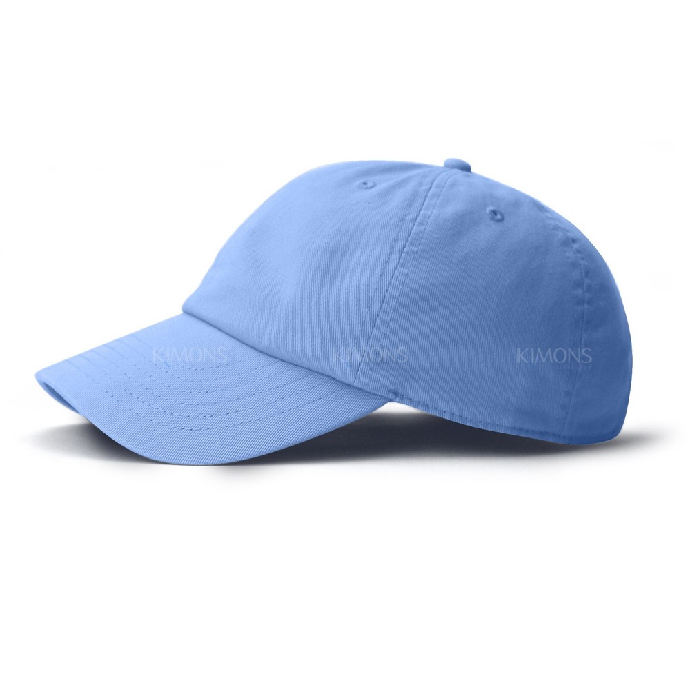 Premium 100% Cotton Baseball Cap Solid Plain Dad Hat Adjustable Mens Womens PC