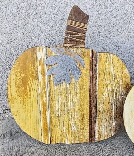 Pumpkin Decor, Wood