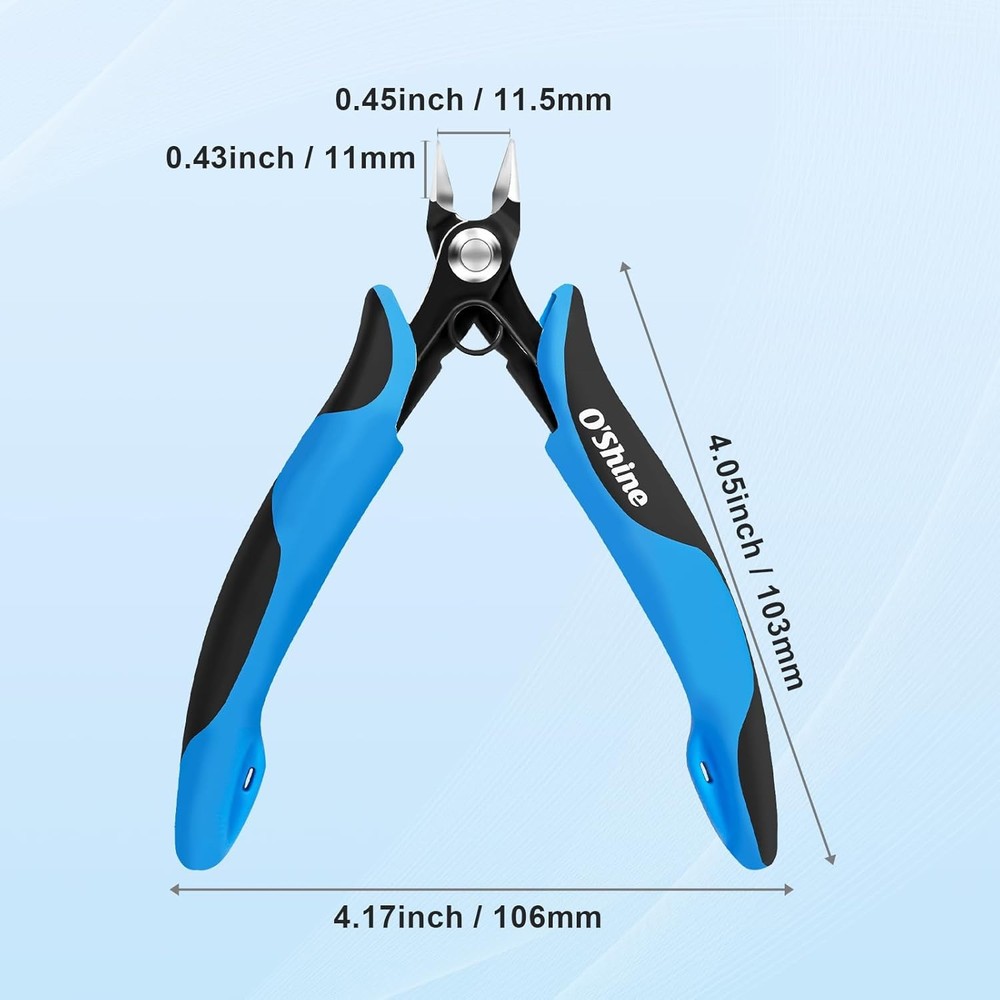 O’Shine Double-Edged Sprue Cutter for Beginner, Sharp Model Nippers for Plast...