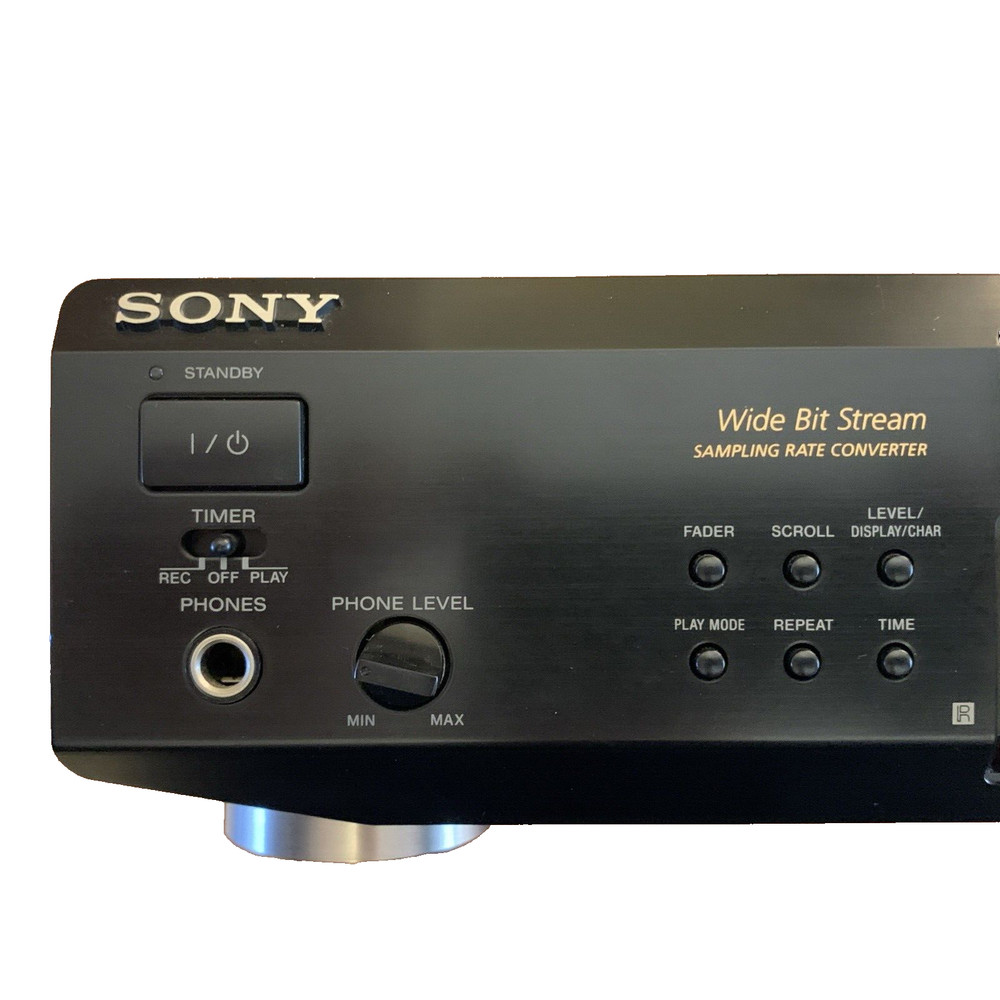 Sony MDS-JE520 Minidisc Deck Player Working | No Remote