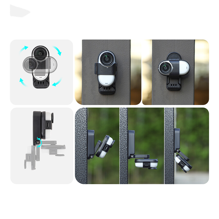 For Insta360 GO 3S/3 Magnetic Mount Tabletop Base Bracket Angles Adjustable 360°