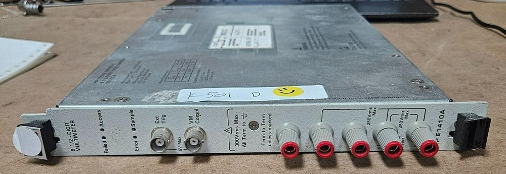 HP 75000 E1410A MULTIMETER MODULE !  d