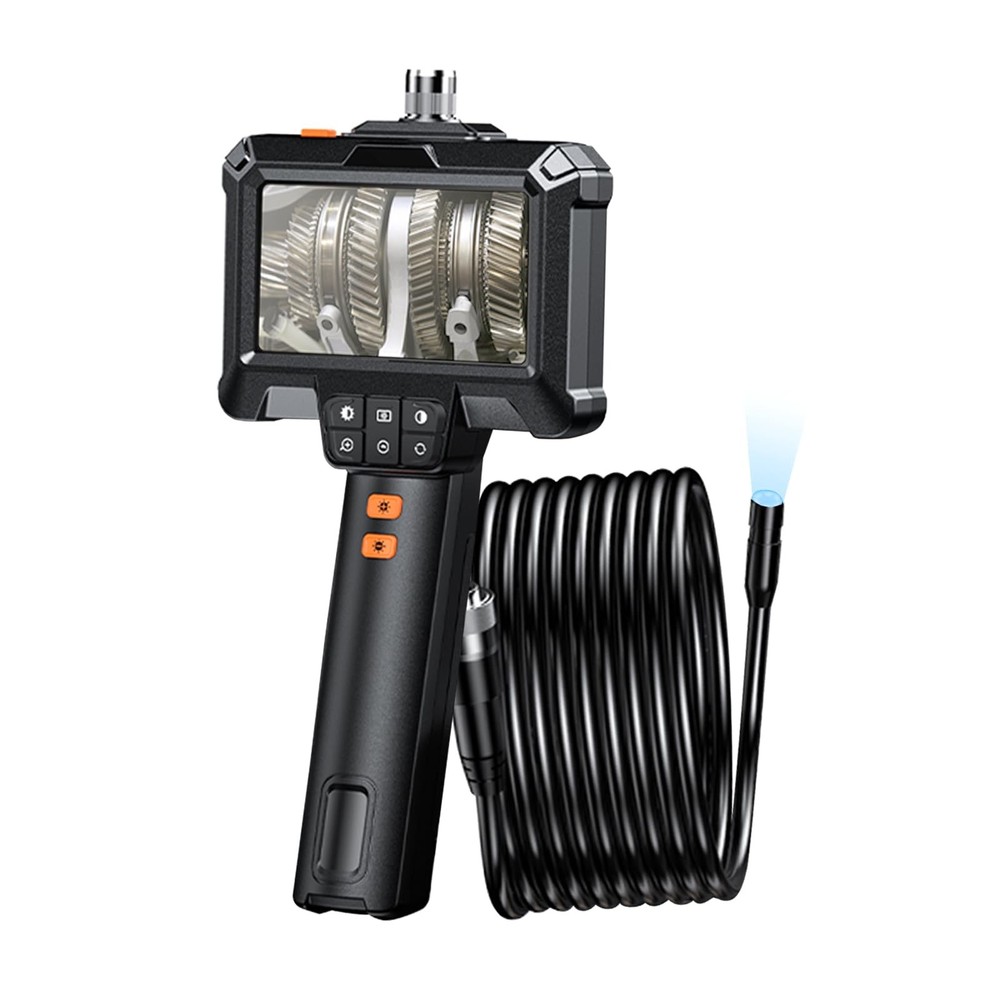 Borescope, Lighted Endoscope Camera, 2.0 MP HD G60m-4.3 inch, Black