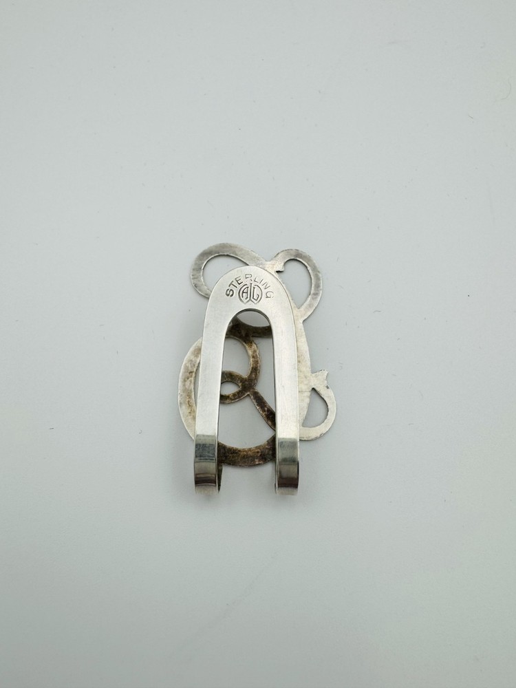 Apollo Sterling Silver Initial Napkin Ring "C"