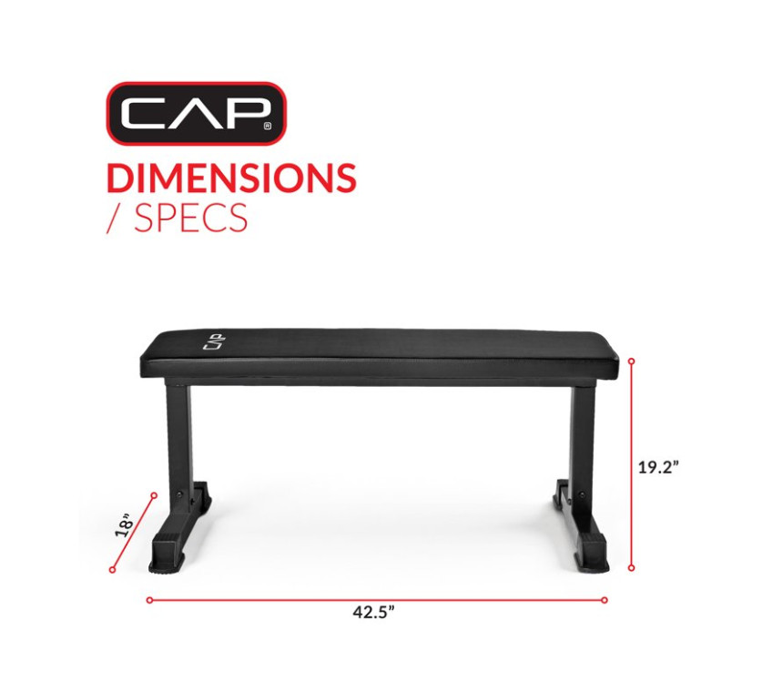 CAP Strength Flat Weight Bench