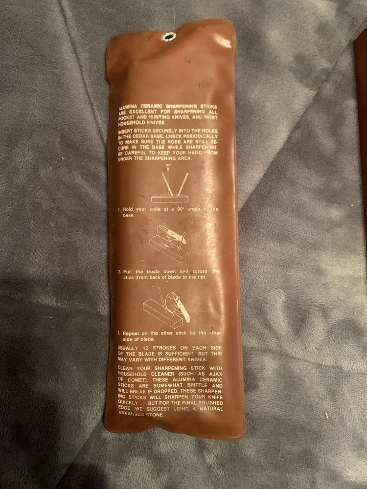 Vintage Smiths Sharpening Sticks Ceramic Rods