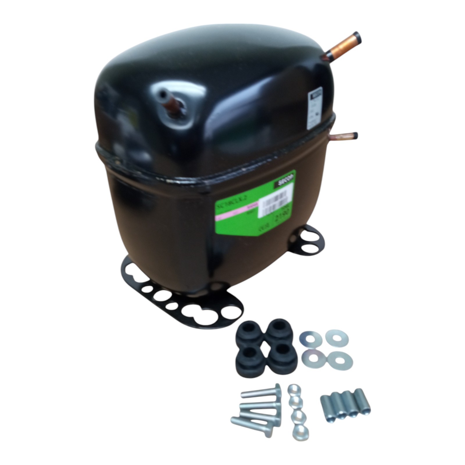 Secop SC18CLX-2 R404a Hermetic Refrigeration Compressor 3671 BTU LBP 115V 3/4HP