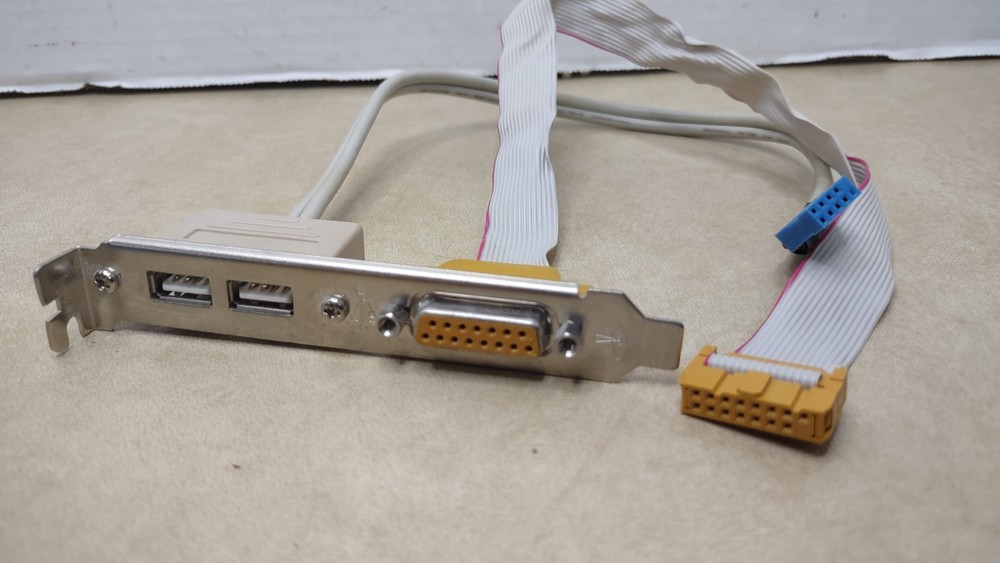 ASUS dual USB and game port expansion bracket