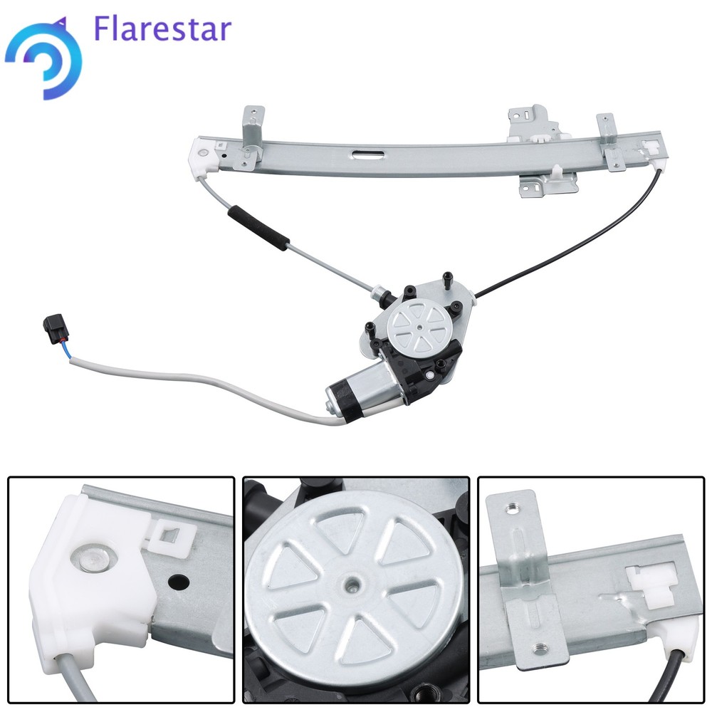 Window Regulator W/ Motor Assembly 1998-2004 For Isuzu Rodeo Front Right 748-059