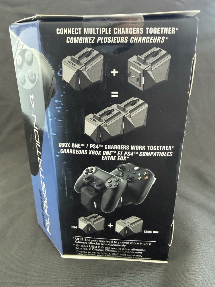Nyko Charge Block Solo Controller Charging Dock for PlayStation 4 PS4