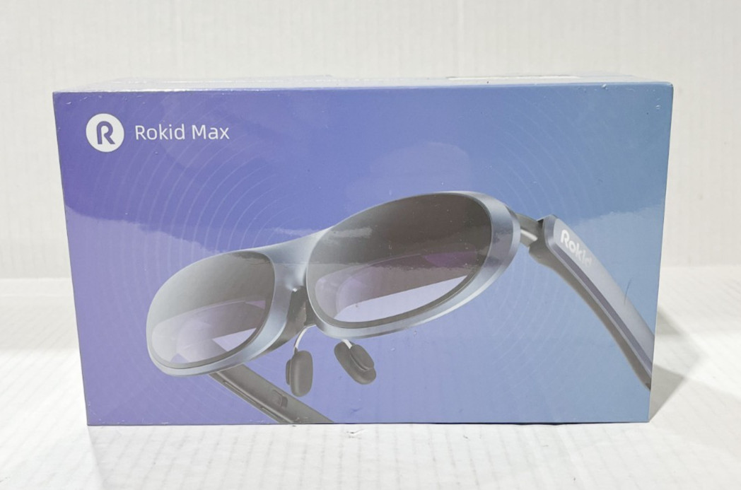 Rokid Max AR Glasses, RA201 Cinema TV Video Gaming Big Screen Augmented Reality