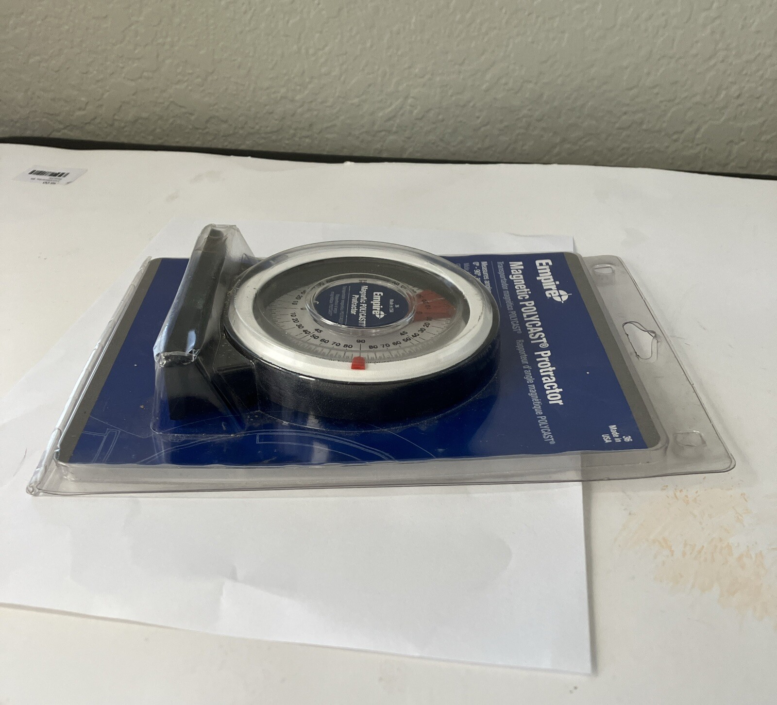 Empire Level 36 Magnetic Polycast Protractor