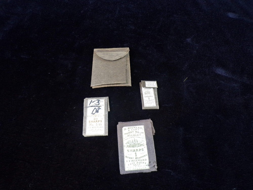 Sail Makers Needles Book with Needles, W. Smith & Son