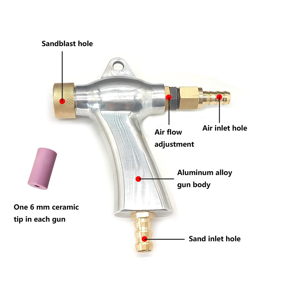 Sandblaster Gun for Sandblasting Cabinet Machine
